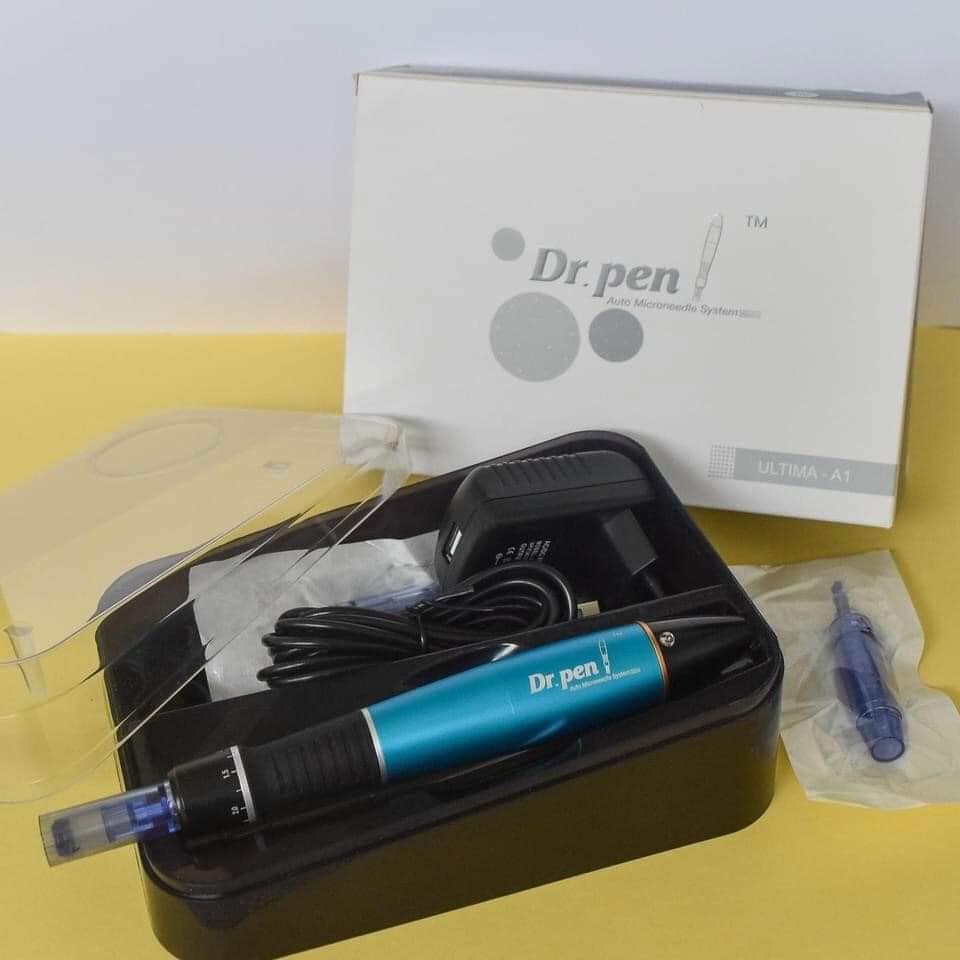 Máy phi kim dr pen A1 - W có tích điện dùng cấy tảo, cấy phấn cho spa, thẩm mỹ viện