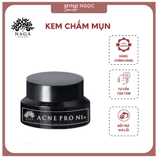 Kem chấm mụn mờ thâm ngăn ngừa sẹo Naga Acne Pro N1+ lọ 20gr