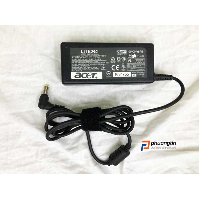Adapter sạc laptop acer 65w đàu vàng