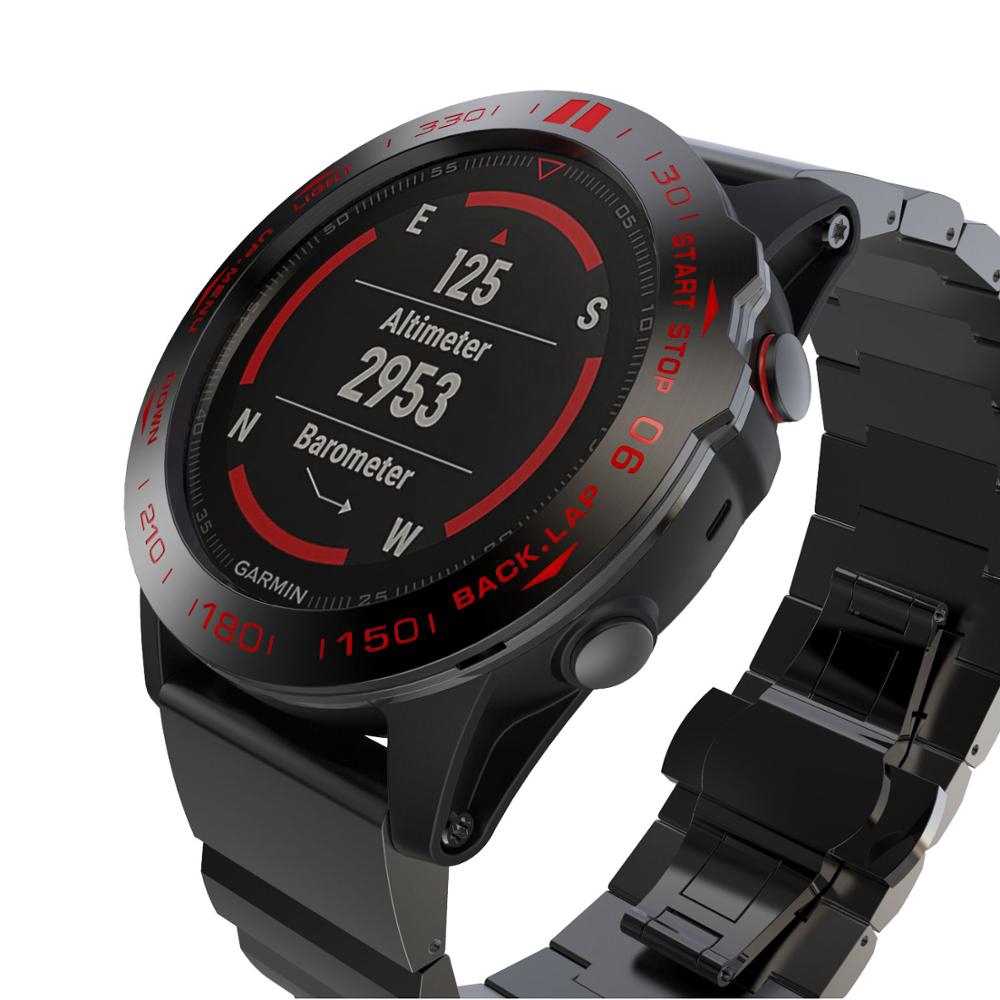 Nắp LÀm Từ Thép Bảo Vệ Mặt Đồng Hồ Thông Minh Garmin Fenix 5x / 5x Plus / Fenix 5