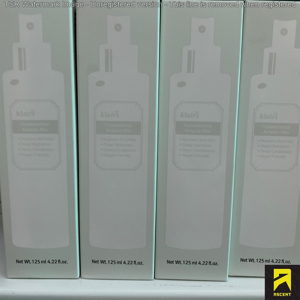 Xịt khoáng Klairs Fundamental Ampule Mist 125ml