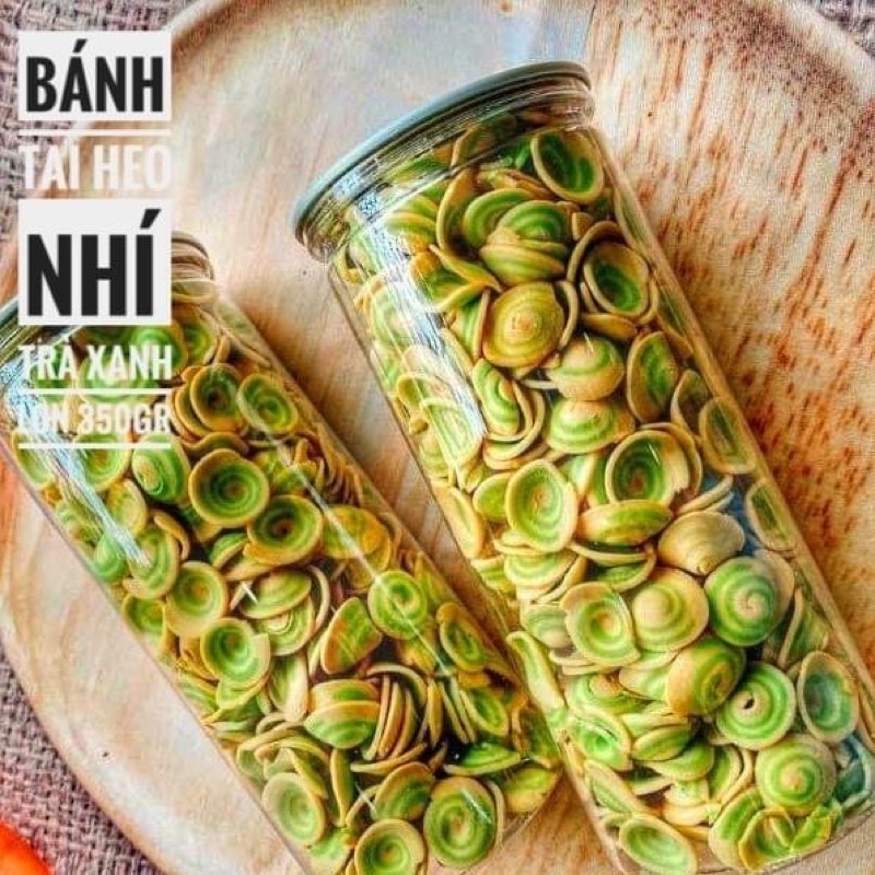 Bánh Tai Heo Nhí Trà Xanh Mix Truyền Thống Lon 350Gram [FREE SHIP] TỪ ĐƠN 50K, [Loại Đặc Biệt] Hàng ngon nhà làm