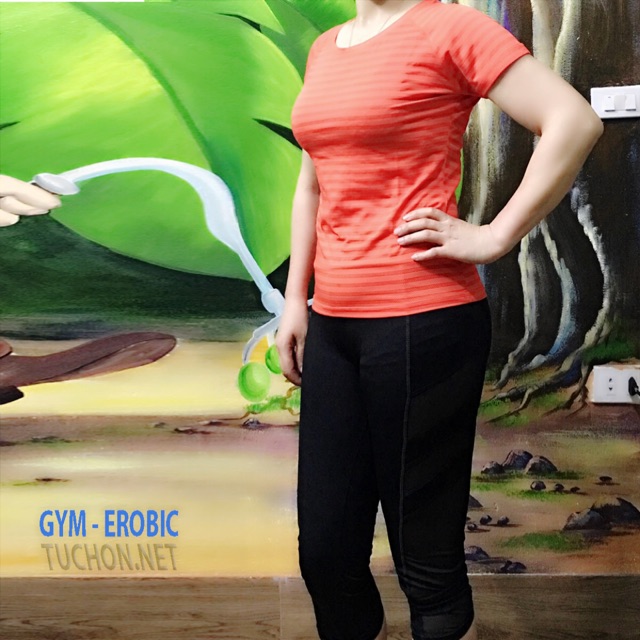 Áo tập gym-erobic