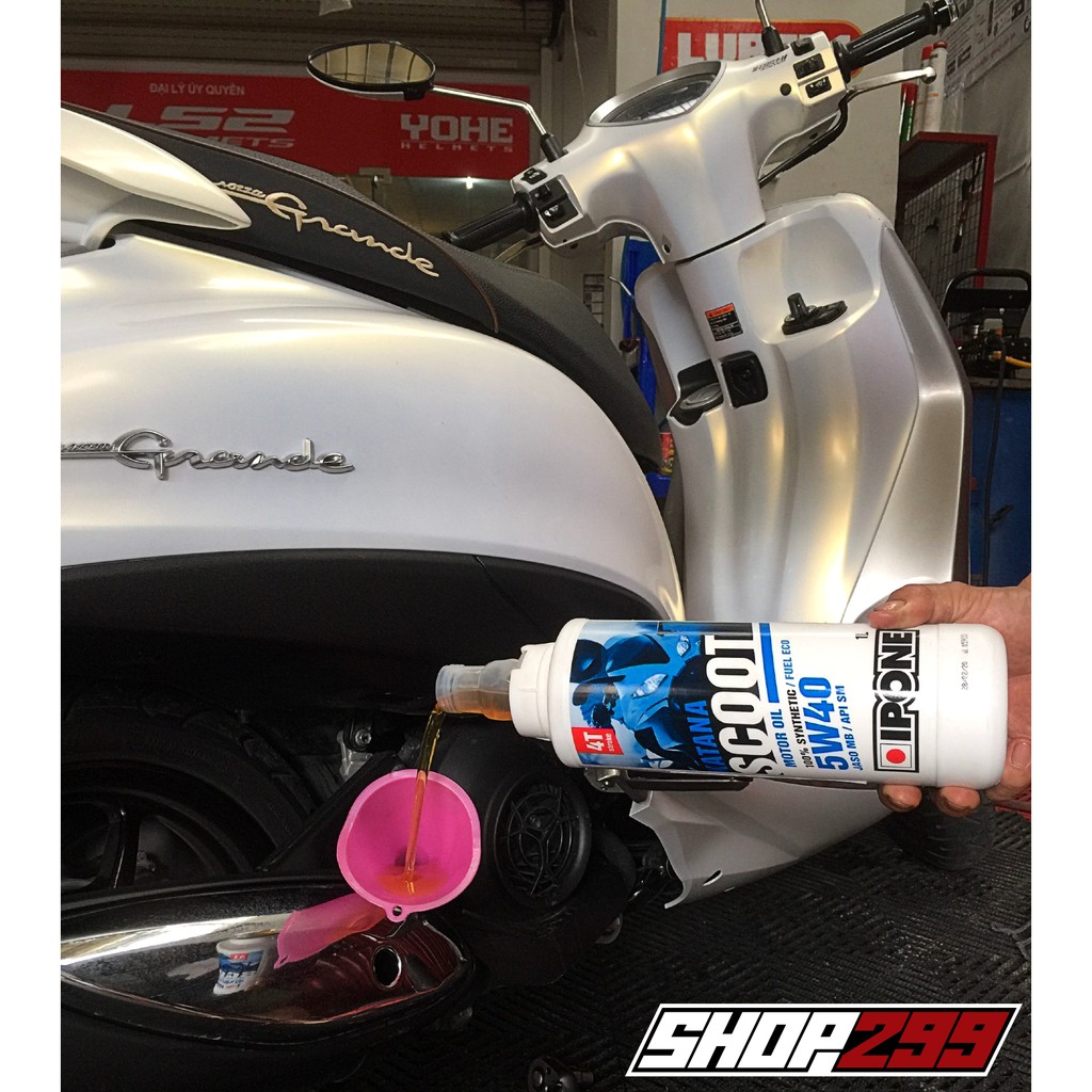 Nhớt Xe Tay Ga Cao Cấp Ipone Katana Scoot 5W40