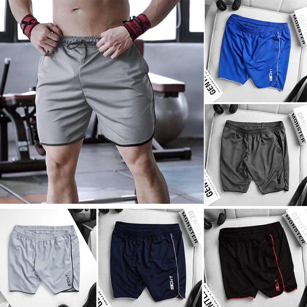 Set đồ thể thao nam gồm Áo thun ba lỗ và quần short nam ECHT tập gym, chạy bộ