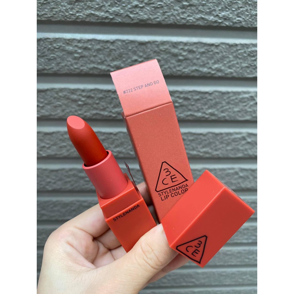 Son 3CE Lip Color Matte màu 221 229 230 231