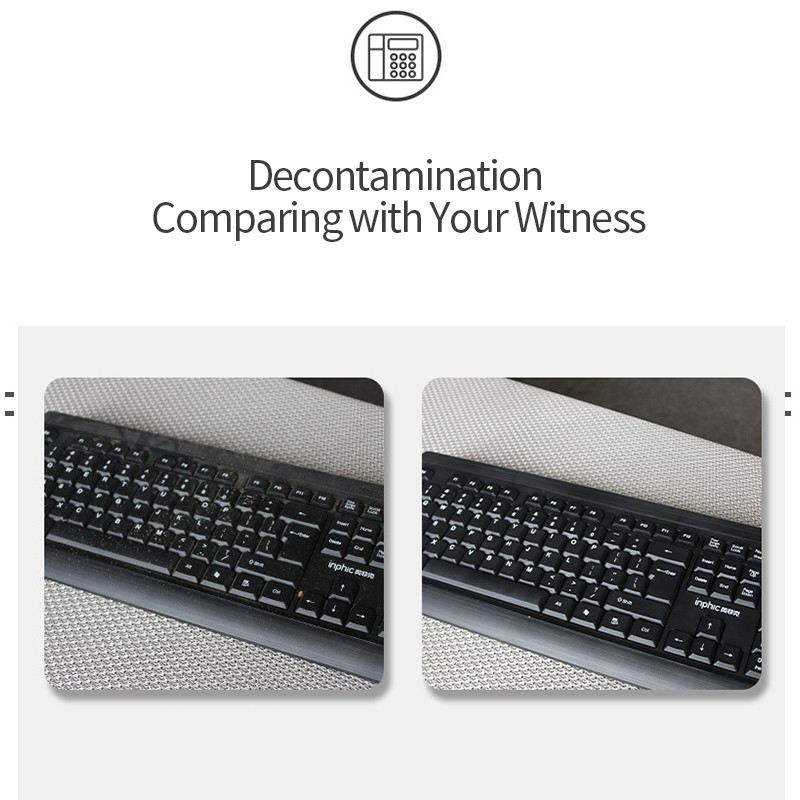 Gel silicon Gel làm sạch bụi bẩn ô tô bàn phím máy tính hộp miếng bùn dẻo đa năng