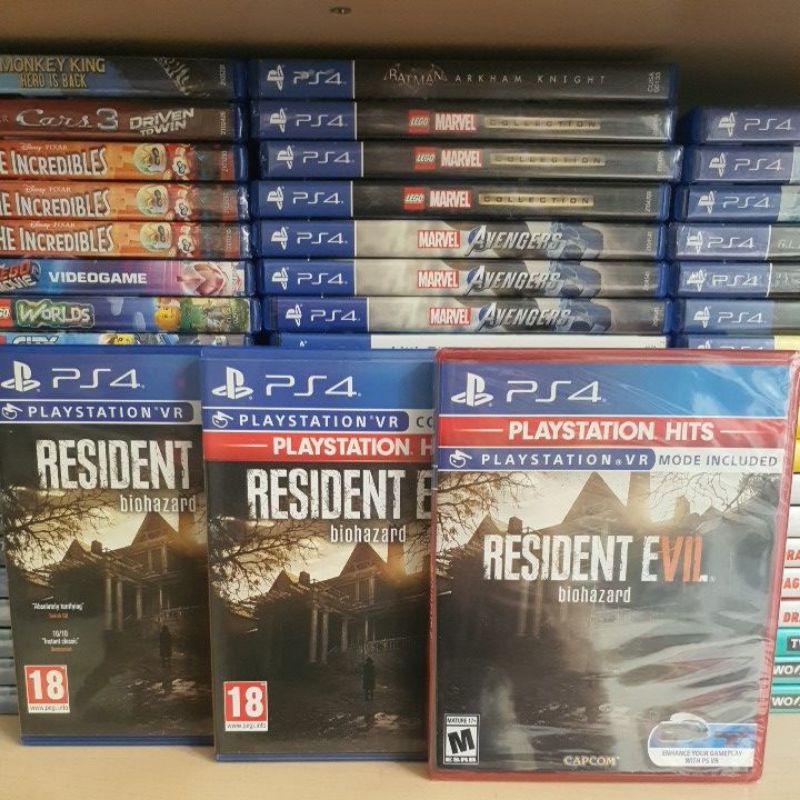 Đĩa ps4 resident evil 7 biohazard