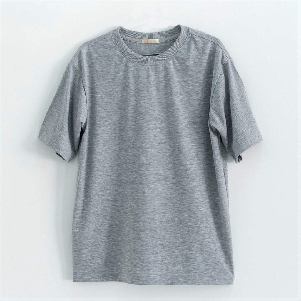 Áo thun trơn unisex form rộng tay lỡ đủ màu AT00