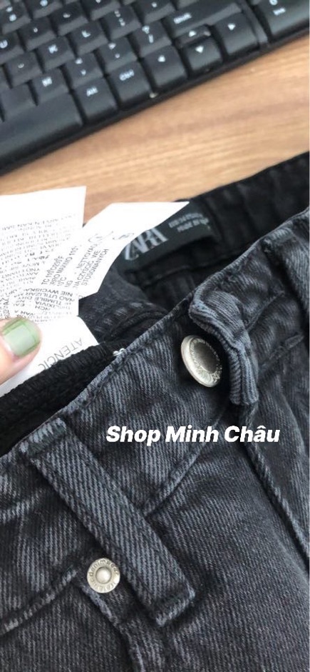(Sẵn) Quần sooc jeans Zaarrr dư sịn, kèm ảnh thật