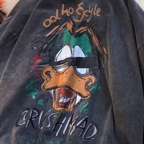 Áo Thun Tay Ngắn Dáng Rộng Thiết Kế Mới Năng Động Thời Trang Mùa Xuân Thu Theo Phong Cách Hàn Quốc Cho Nam