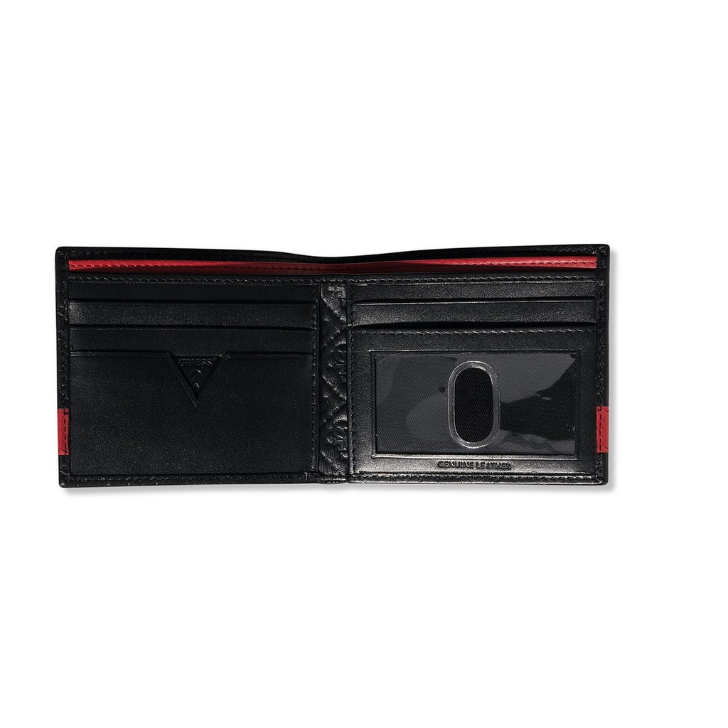 Ví nam Guess Men's Leather Bifold With Fashion Details - 31GU13X008