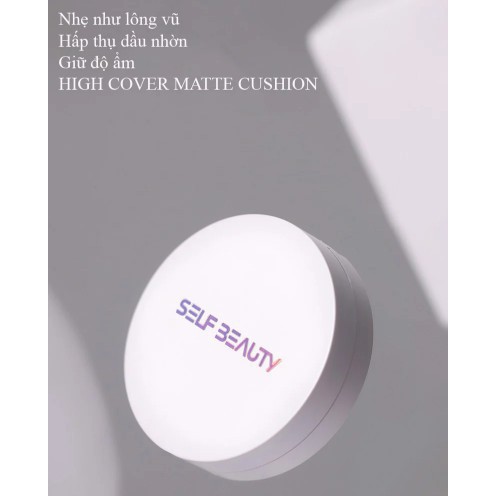 Phấn Nước Kiềm Dầu SELF BEAUTY Uniconic Matt Cushion GomiMall