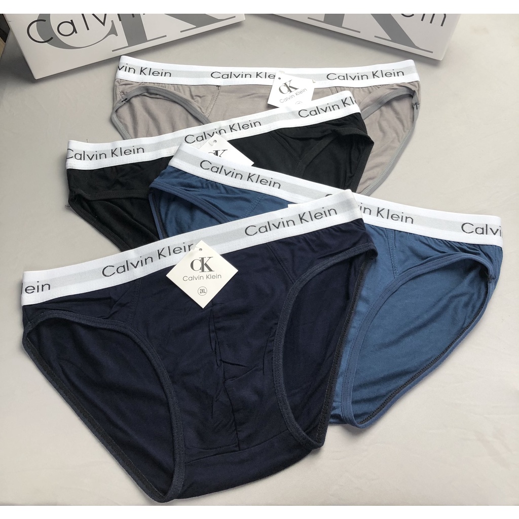 Quần Lót Nam Combo 4 Cái, Quần Sịp Nam tam giác Cotton Cao Cấp Co Giãn 4 Chiều Cực Mát -CKC.CB4