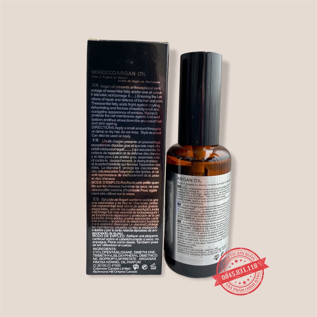 TINH DẦU DƯỠNG TÓC MOROCCO ARGAN OIL - BODY THAIRAPY CT16