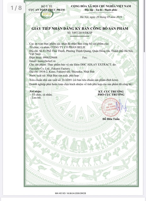 VIÊN UỐNG TRẮNG DA DHC  Adlay Extract