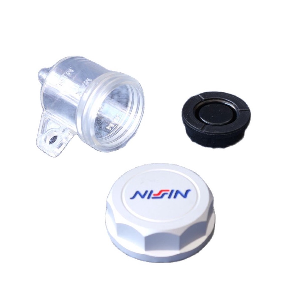 Combo bình nắp nhôm CNC NISSIN với bát bình dầu XI TITAN