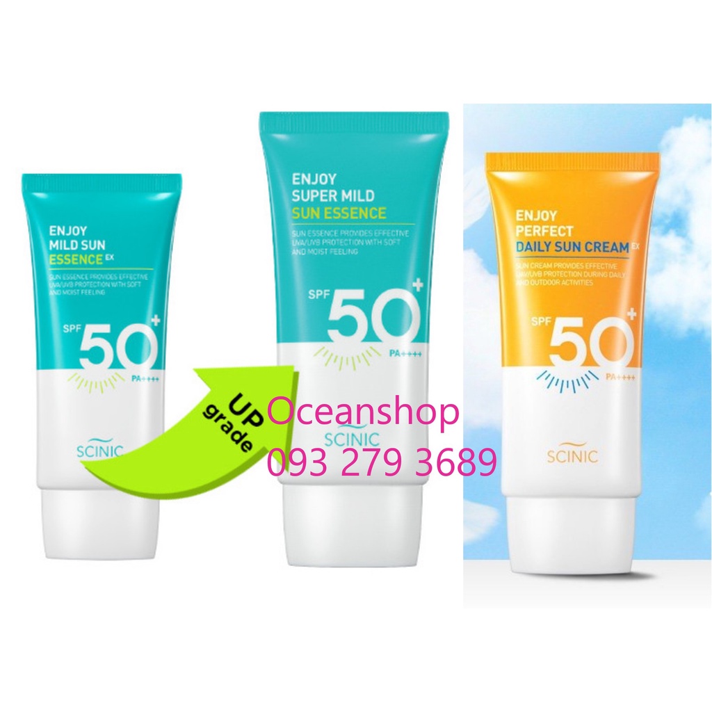 Kem chống nắng Scinic Enjoy Super Mild Sun Essence 50ml