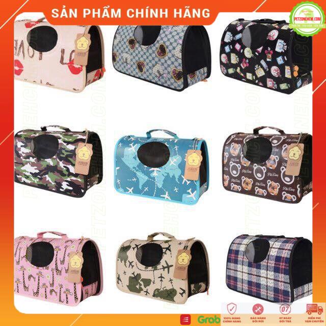 Túi vận chuyển chó mèo giả da  FREESHIP 70K  khoang rộng rãi | có lưới thoát khí | đi mưa nhẹ | PetZoneHCM