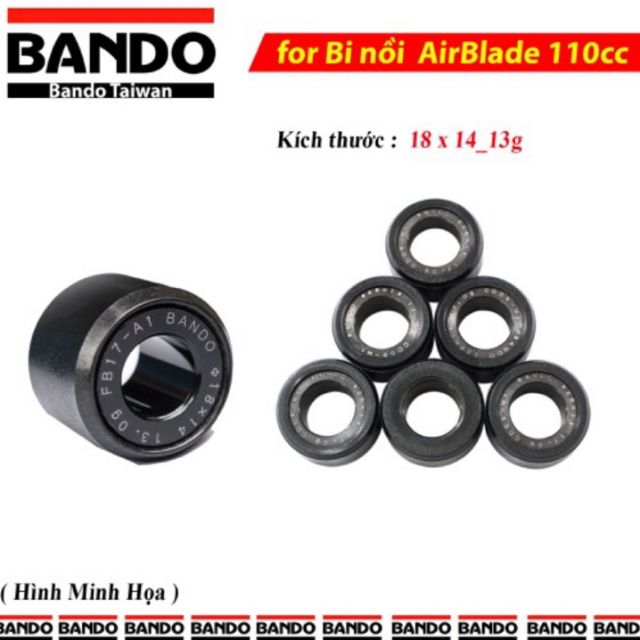 Bi nồi Bando airblade 110 chính hãng