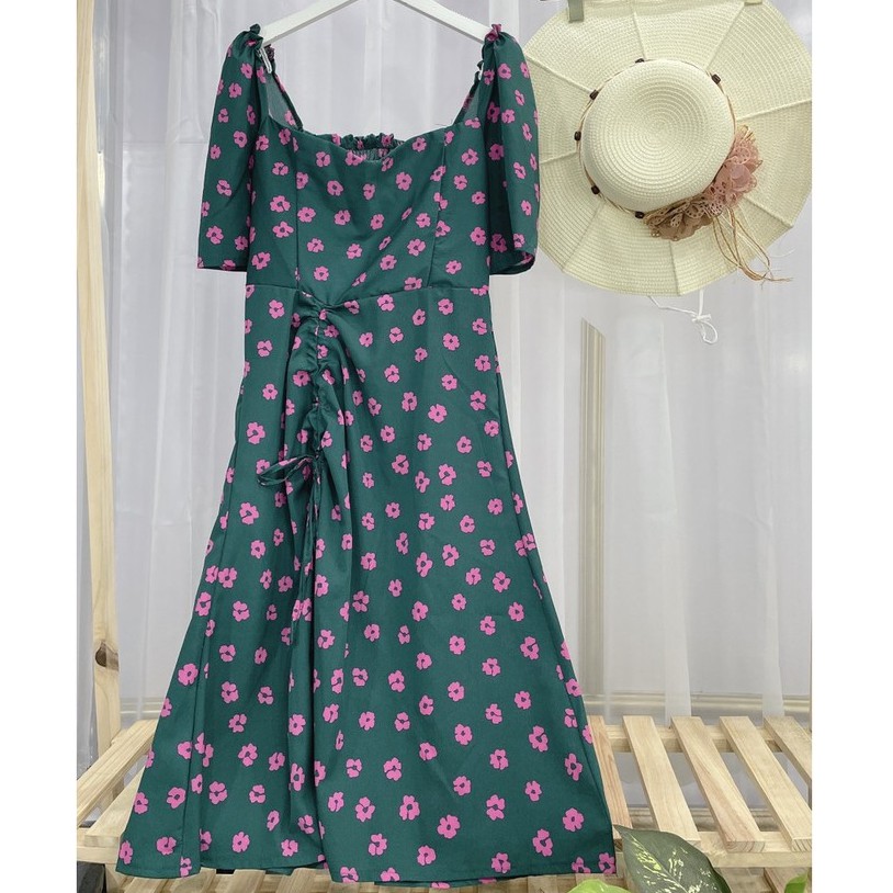 váy hoa nhí dáng dài cách điệu AH23 | BigBuy360 - bigbuy360.vn