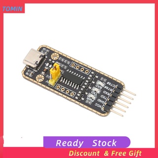 Tominihouse USB to UART Ttl Adapter Type C Interface for CH343G Chip Overvoltage Protection 6PN Serial Converter Module Win