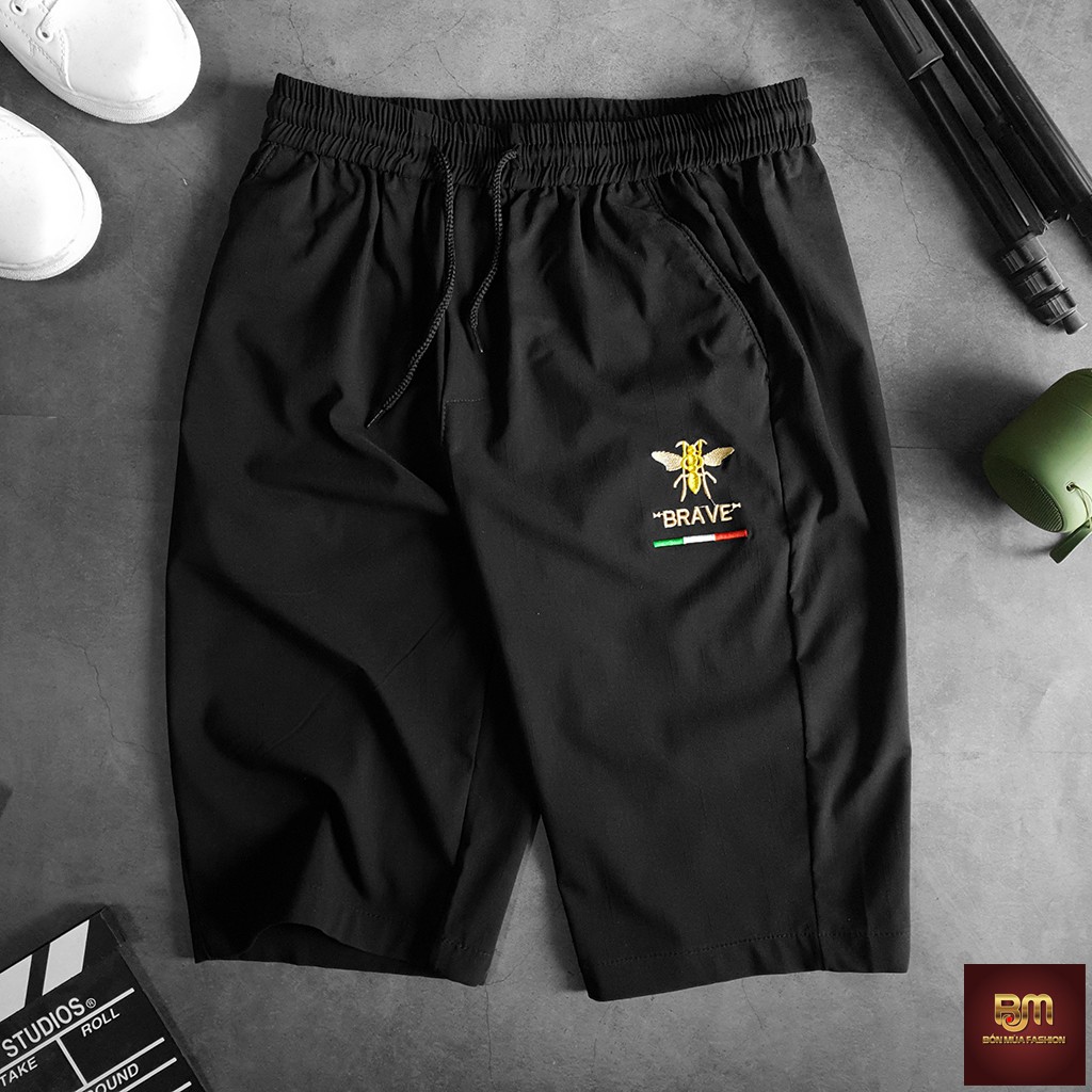 Quần Short Nam Chất Đũi Thái Co Giãn Mềm Mại Phong Cách Trẻ Trung, QS201 | BigBuy360 - bigbuy360.vn