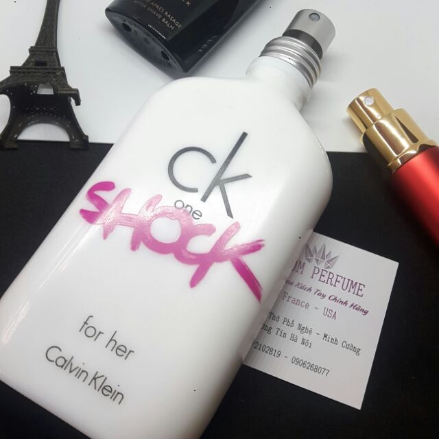 [ Mẫu Thử Nước Hoa Calvin Klein One Shock For Her 10ml]
