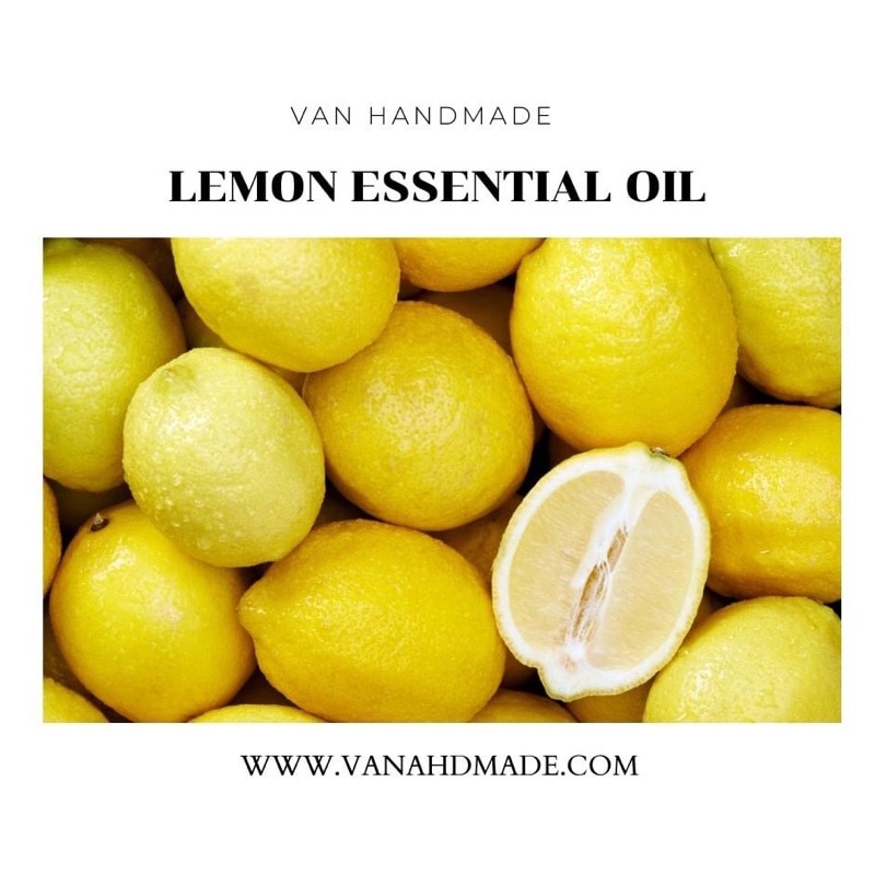 tinh dầu chanh vàng Organic Lemon Essential Oil