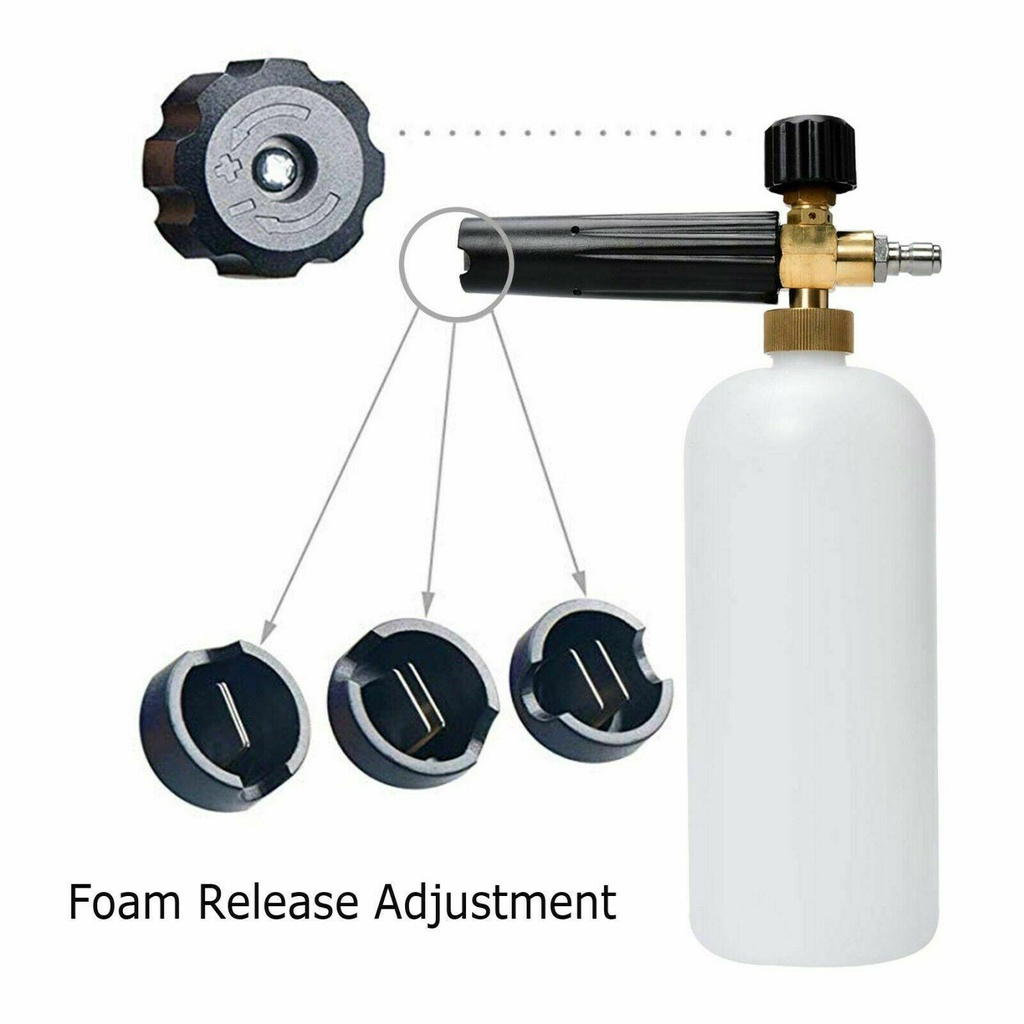 WTTLE Bình Xịt Bọt Xà Phòng Rửa Xe Áp Suất Cao