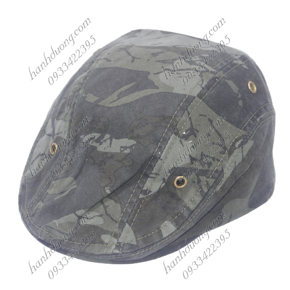 Nón beret nam mỏ vịt người lớn không có logo