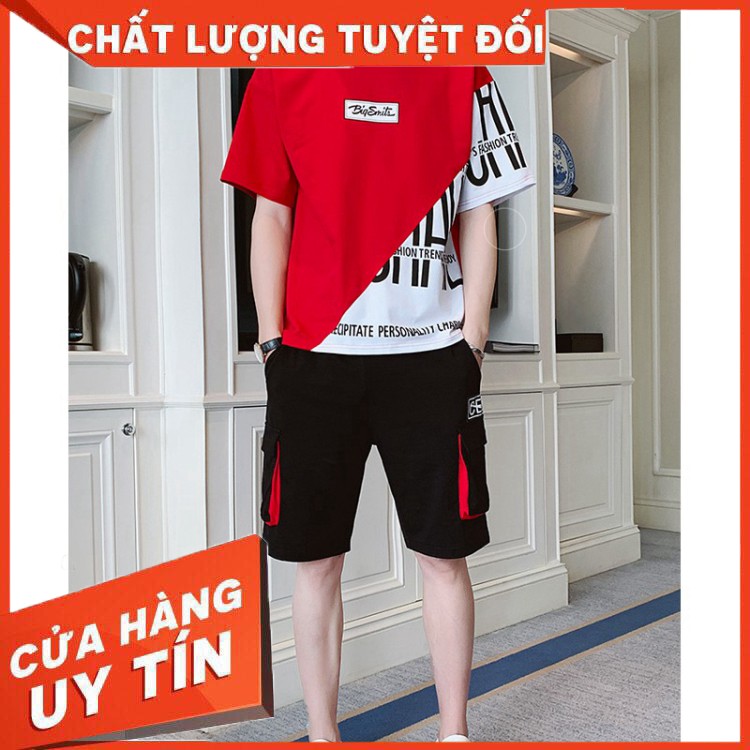 ( Ảnh thật - Chất lượng Thật) Set Bộ thể thao nam thời trang thời trang đi biển cho người gầy - BD23 HUTAShop