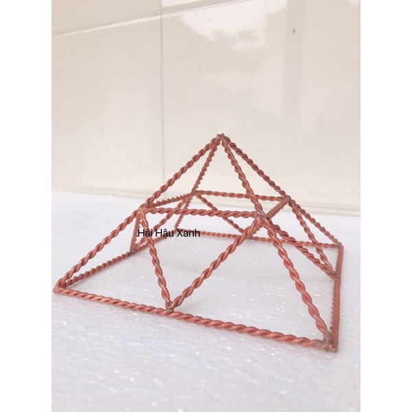 Kim tự tháp tensor đồng nguyên chất tiêu chuẩn 18cm