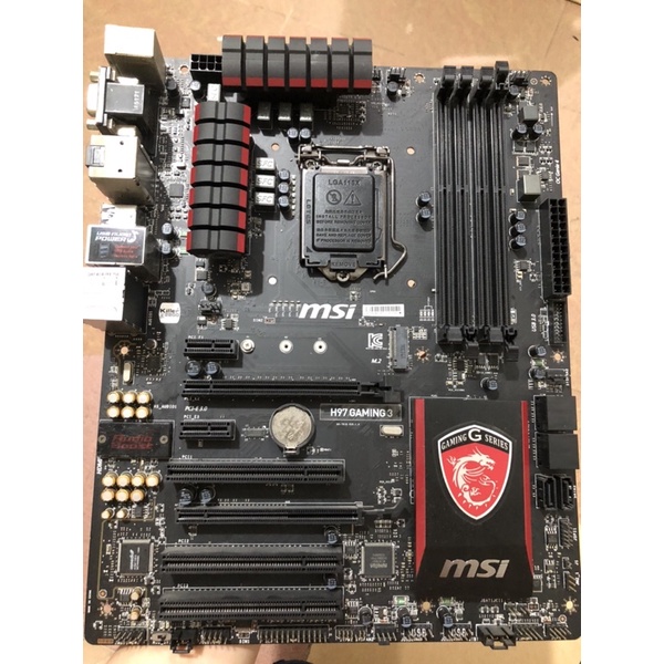 [Mã Sale hoàn 50k cho đơn từ 1tr] H97 gmaing 3 MSI mới 98% đen cực chất