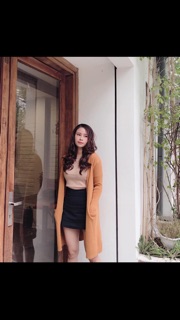Áo len cardigan