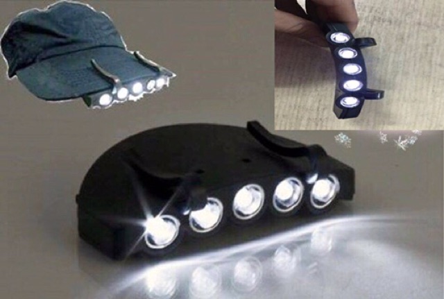 Đèn Led gắn nón