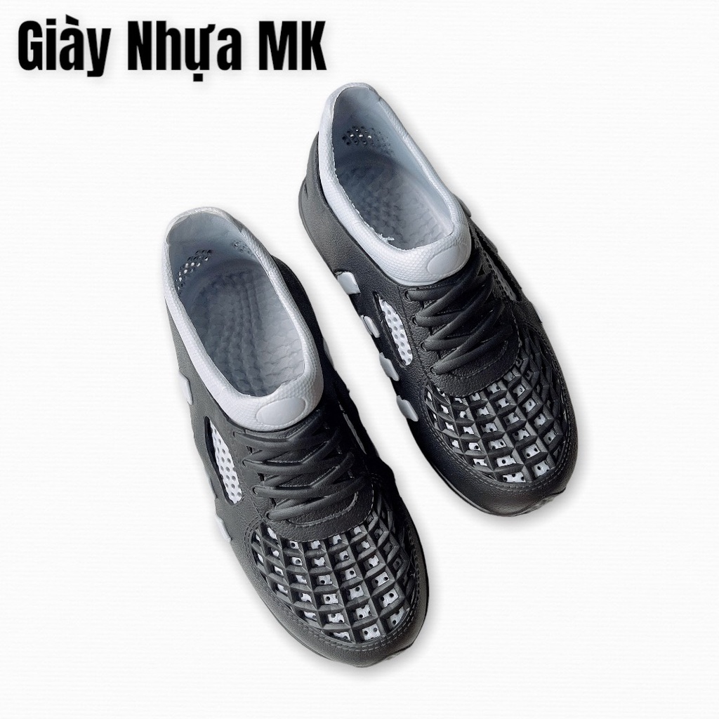 GIÀY NHỰA LƯỚI SIÊU NHẸ NAM ĐI MƯA SIÊU BỀN MẪU MỚI