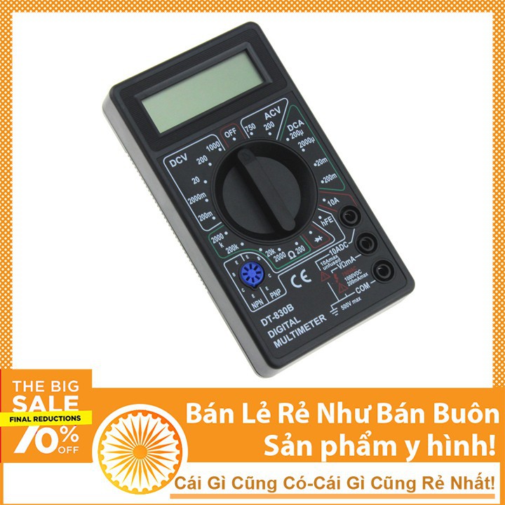 [Khuyến Mãi] Đồng Hồ DT830B DIGITAL MULTIMETER