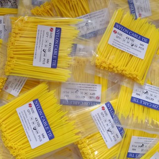 Dây rút màu 4x100 (100 sợi  bịch)