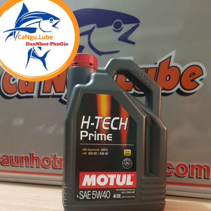 [FREE SHIP] Motul H-TECH Prime 5W40, Nhớt tổng hợp cao cấp cho xe hơi và xe tay ga Motul H-TECH Prime 5W40  (4 lít)