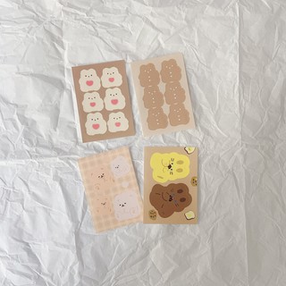 Sticker Nhãn Dán Trang Trí Hình Thú Đáng Yêu