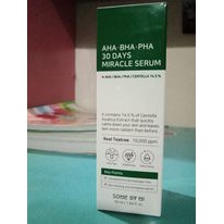 Pass Tinh Chất Ngừa Mụn Some By Mi AHA-BHA-PHA 30 Days Miracle Serum 50ml mua tại shopee mall