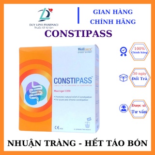 Constipass macrogol 3350 dạng bột -giảm táo bón