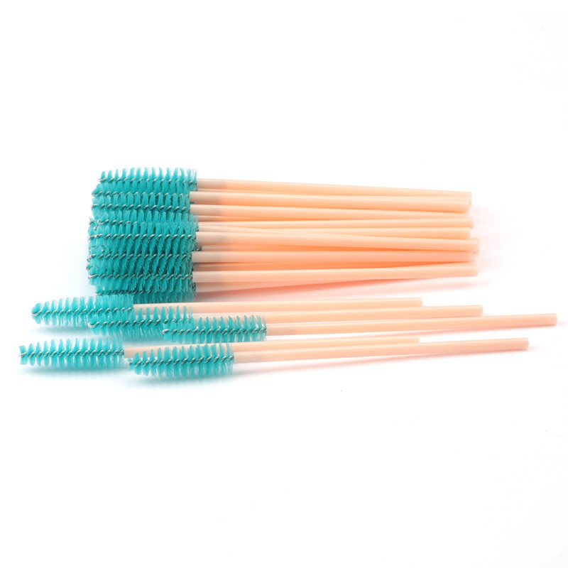 11màu sắc thiết bị chải lông mi một lần Mascara Stick Application
