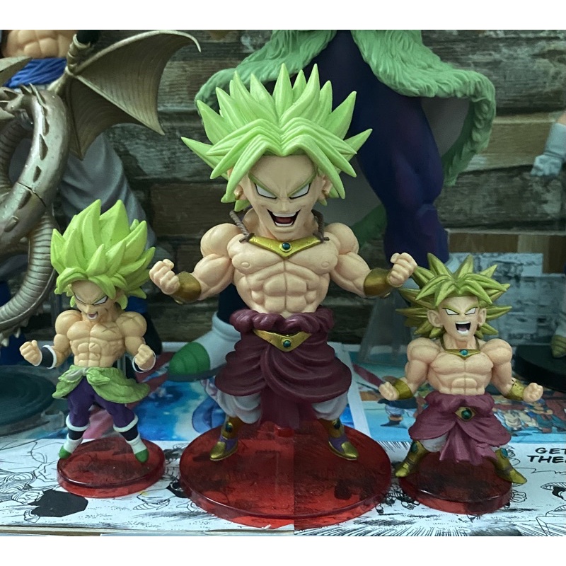 Mô hình Figure WCF Mega Broly đế nứt tí