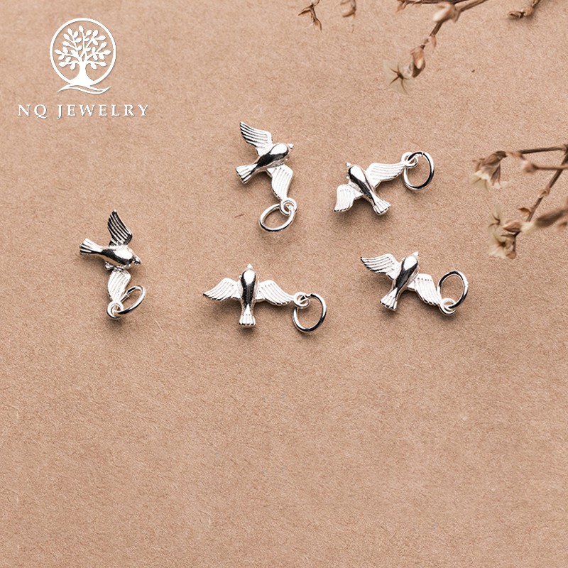 Mặt dây chuyền hình chim treo - NQ Jewelry