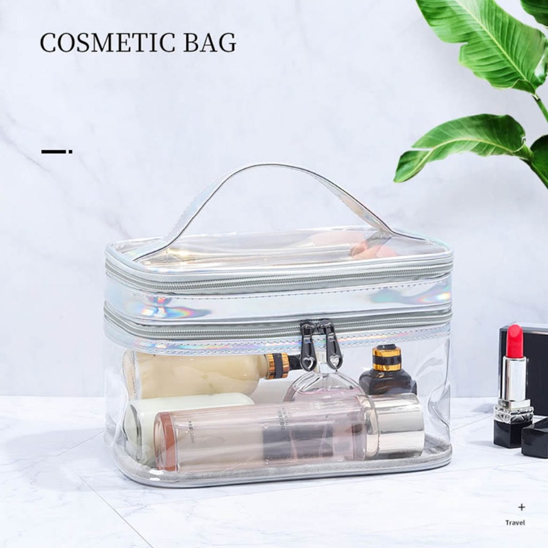 Túi đựng mỹ phẩm du lịch ONUOBAO bằng PVC chống thấm nước trong suốt