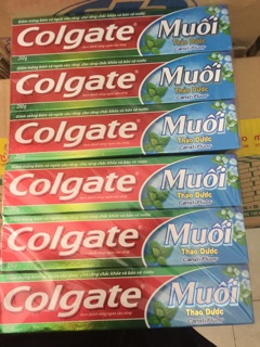 Kem đánh răng Colgate Muối thảo dược 6 tuýp