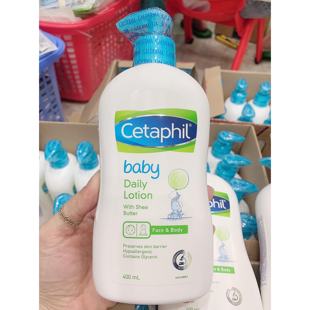 Sữa dưỡng thể cetaphil 400ml (Daily lotion)