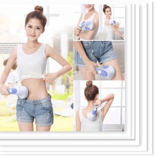 Máy đánh tan mỡ bụng cầm tay Relax & Spin Tone.